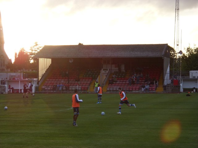 Closer View of The Main Stand